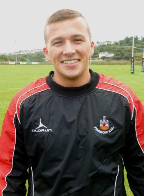 Alex Thomas - man of the match for Pembroke